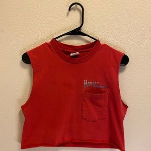 Harley crop top